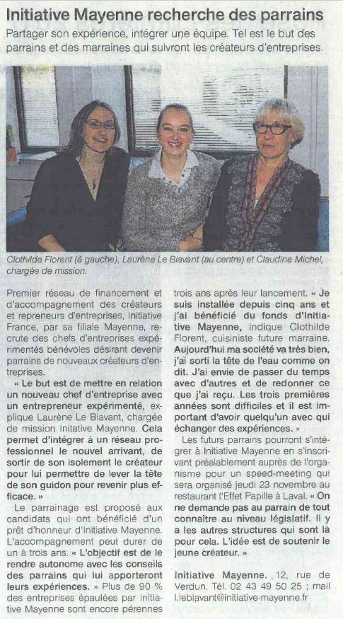 article parrainage laval